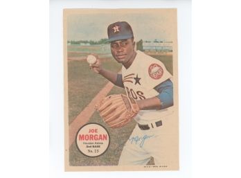 1967 Topps Posters Joe Morgan