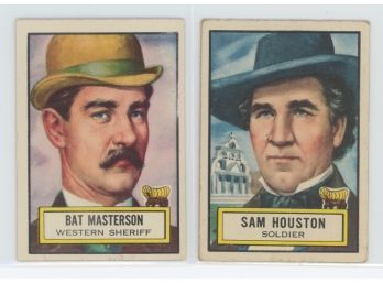 Lot Of (2) 1952 Topps Look N' See Cards
