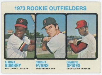 1973 Topps #614 Dwight Evans Rookie High Number