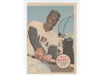 1967 Topps Posters Willie McCovey