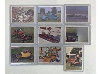 Lot Of (9) 1965 Donruss Spec Sheet Auto Cards