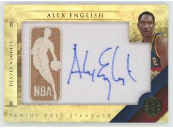 2010 Gold Standard Alex English Autograph #/199