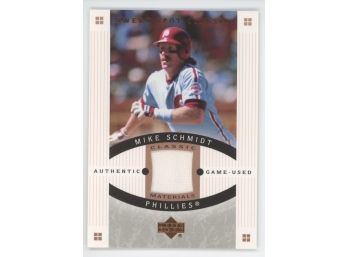 2005 Sweet Spot Classic Mike Schmidt Game Used Relic