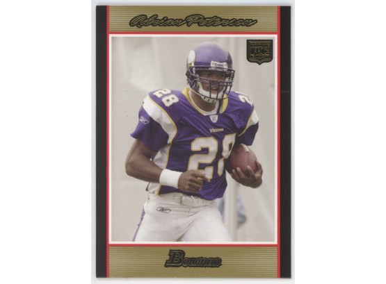 2007 Bowman Gold Adrian Peterson Rookie