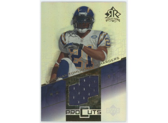 2004 Reflections LaDainian Tomlinson Game Used Relic