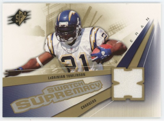 2006 SPX LaDainian Tomlinson Game Used Relic
