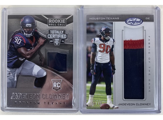 Jadeveon Cowney Rookie Relic And Jumbo Patch Relic