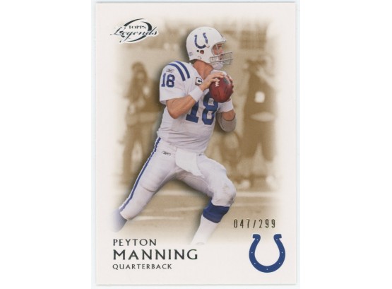 2011 Topps Legends Peyton Manning #/299