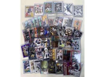 Lot Of (50) Serial Numbered Football Cards