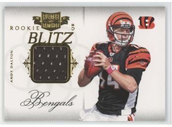 2011 Plates& Patches Andy Dalton Rookie Relic #/299