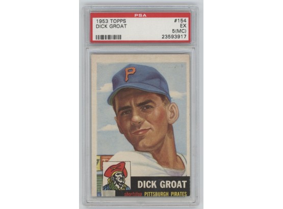 1953 Topps Dick Groat PSA 5(MC)