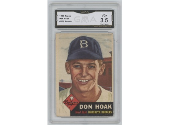 1953 Topps Don Hoak GMA 3.5