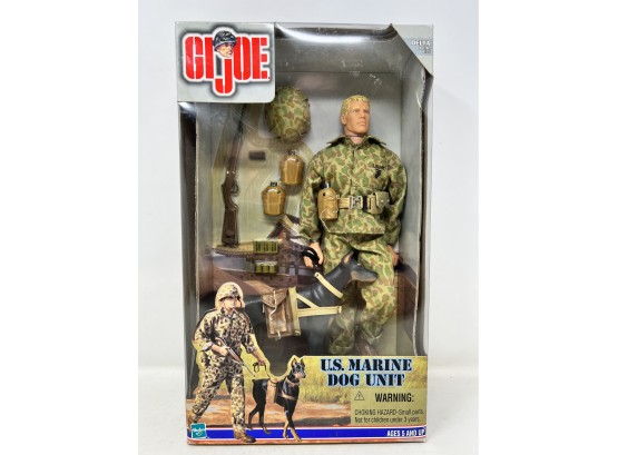 GI Joe US Marine Dog Unit 12' Figure NEW IN BOX