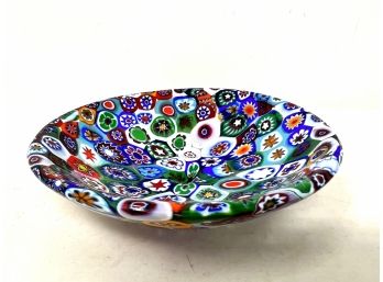 Millefiori Art Glass Bowl