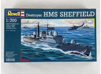 Revell 1/700 Destroyer HMS Sheffield New Old Stock