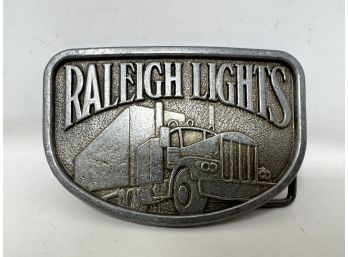 Vintage Raleigh Lights Trucker Belt Buckle