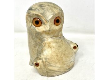 Vintage Owl Sculpture
