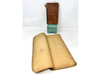 Antique Ledgers - Dated 1800s SEE PHOTOS