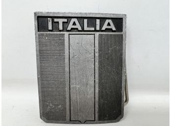 Vintage Italia Belt Buckle
