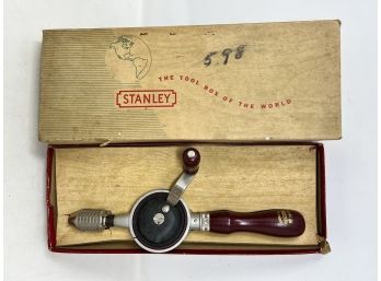 Vintage Stanley 100 PLUS No. 610 Hand Drill ~ READY TO GO TO WORK!!