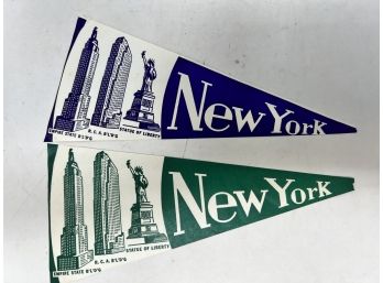 Vintage Paper Souvenir Pennants
