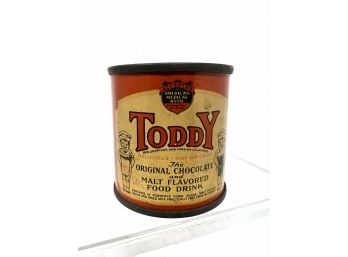 RARE - Antique Toddy Sample Can