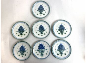 M.A. Hadley Pottery Plates