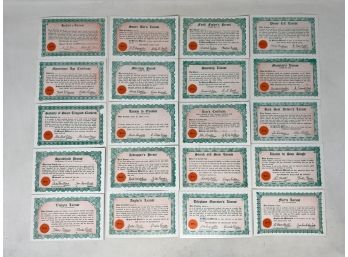 Collection Of (20) 1940s Gag Gift Exhibit Cards