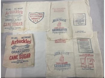 Antique Sugar Sacks Linen & Clothe