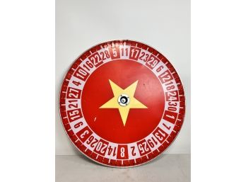 Vintage Carnival Game Wheel!