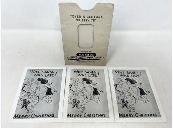 Vintage Crude Humor Holiday Cards