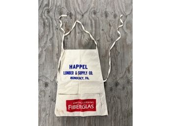 Vintage Advertising Nail Apron - New Old Stock