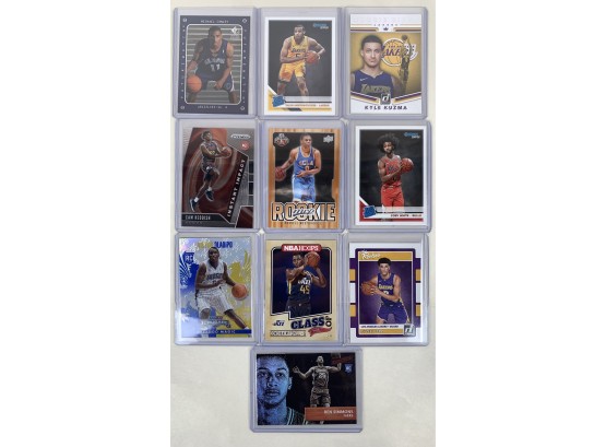 Lot Of (10) Modern Basketball Rookie Cards