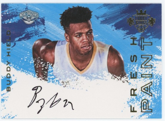 2016 Court Kings Fresh Paint Buddy Hield On Card Rookie Auto #/200