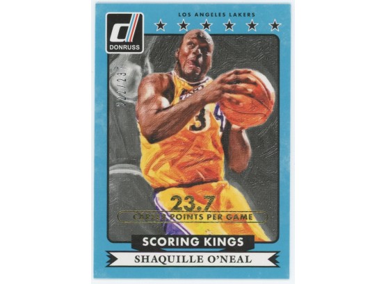 2014 Donruss Scoring Kings Shaquille O'Neal #/237