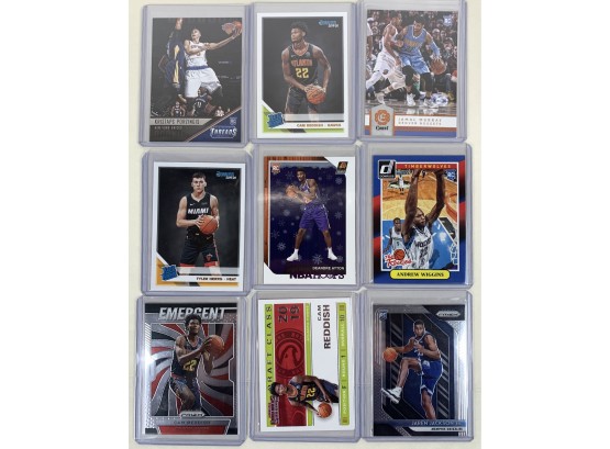 Lot Of (9) Modern Basketball Rookie Cards