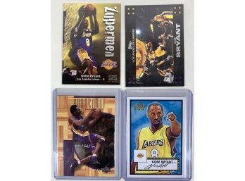 Lot Of (4) Kobe Bryant Basketball Cards