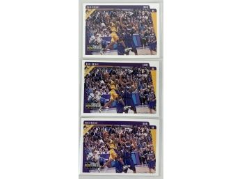 Lot Of (3) 1997 Collector's Choice Kobe Bryant Second Year Basketball Cards
