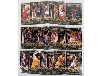 Lot Of (18) 2008 Upper Deck MVP Kobe Bryant Basketball Cards