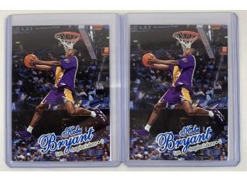 Lot Of (2) 1997 Fleer Ultra Kobe Bryant Second Year Basketball Cards