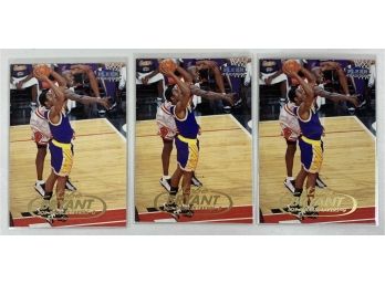 Lot Of (3) 1998 Fleer Tradition Kobe Bryant Basketball Cards