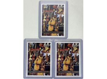 Lot Of (3) 1997 Topps Kobe Bryant Second Year Basketball Cards