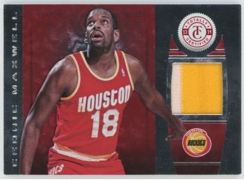 2013 Totally Certified Cedric Maxwell 2 Color Game Worn Patch Relic #/10