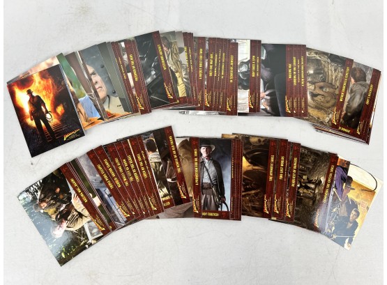 2008 Set Of Indiana Jones And The Kingdom Of The Crystal Skull Trading Cards