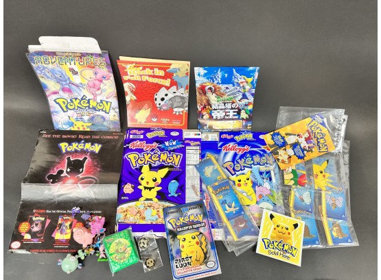 Large Lot Of Pokemon Collectibles - See Pictures!!