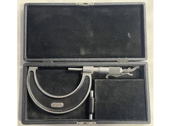Antique Starrett Micrometer No. 226 2'-3' W/ Box