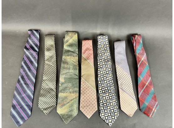Collection Of Vintage Ties - Silk And More