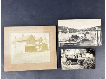 Collection Of Antique Ephemera - General Store, Hadlyme Ferry Ct And A Car Full Of Women!