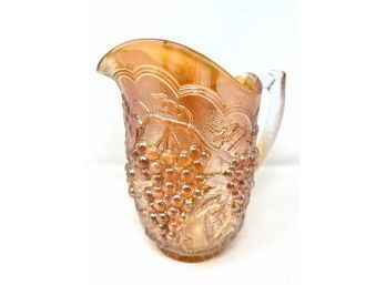 Vintage Imperial Glass Marigold Carnival Glass Pitcher