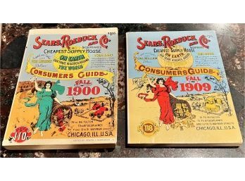 Sears And Roebuck Catalogs 1900 & 1909
